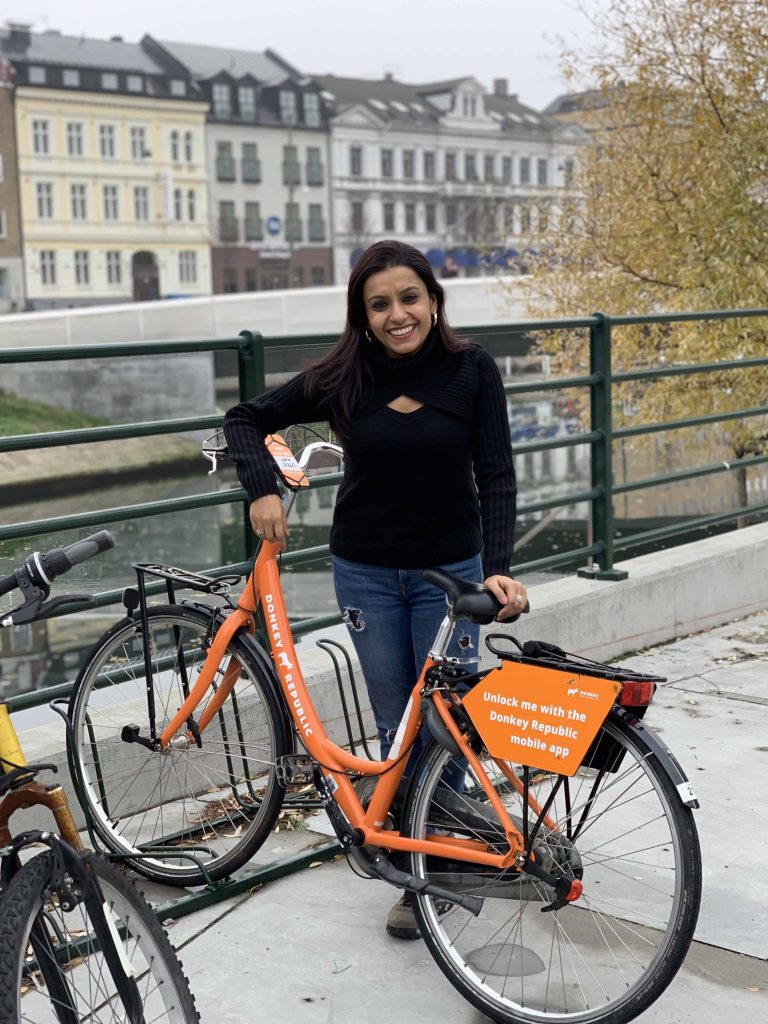 Cycling around Copenhagen