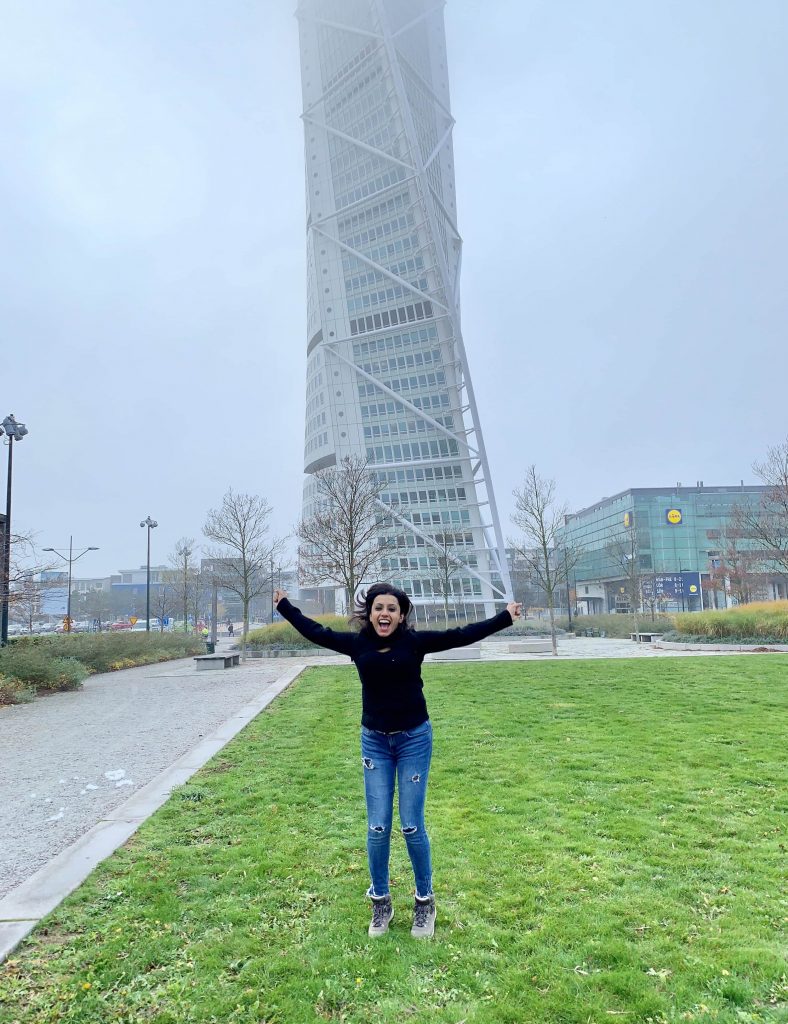 The Turning Torso in Malmo Sweden
