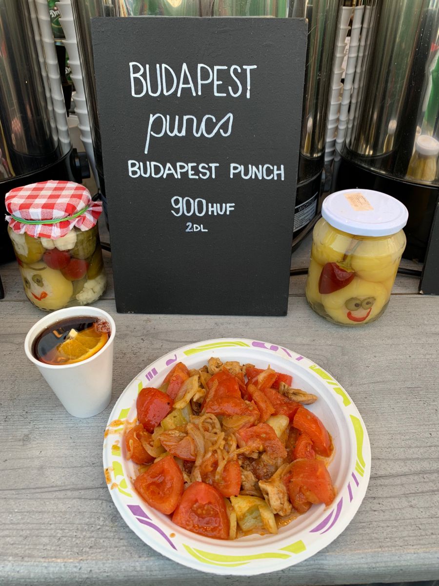 Budapest Punch and Chicken Goulash