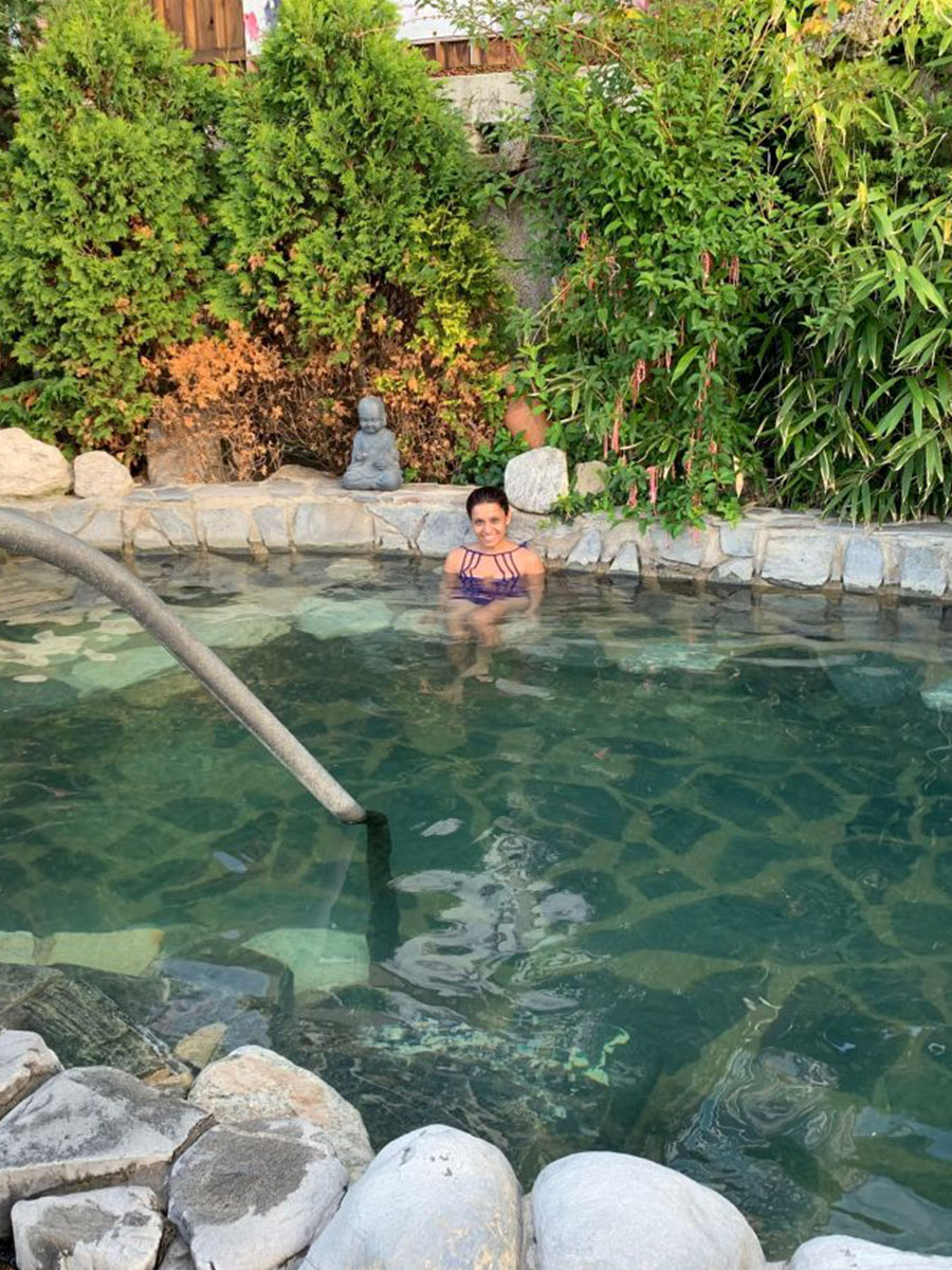 The hottest natural spring in this Spa The hottest natural spring in this Spa