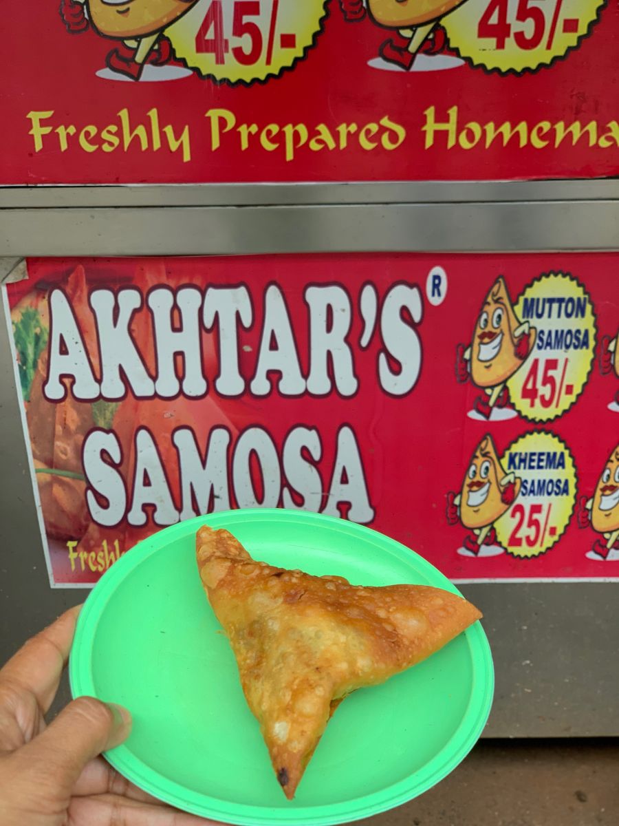 My favourite…The Prawn Samosa