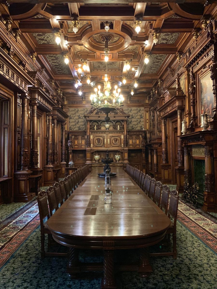 Inside the Peles Castle Inside the Peles Castle