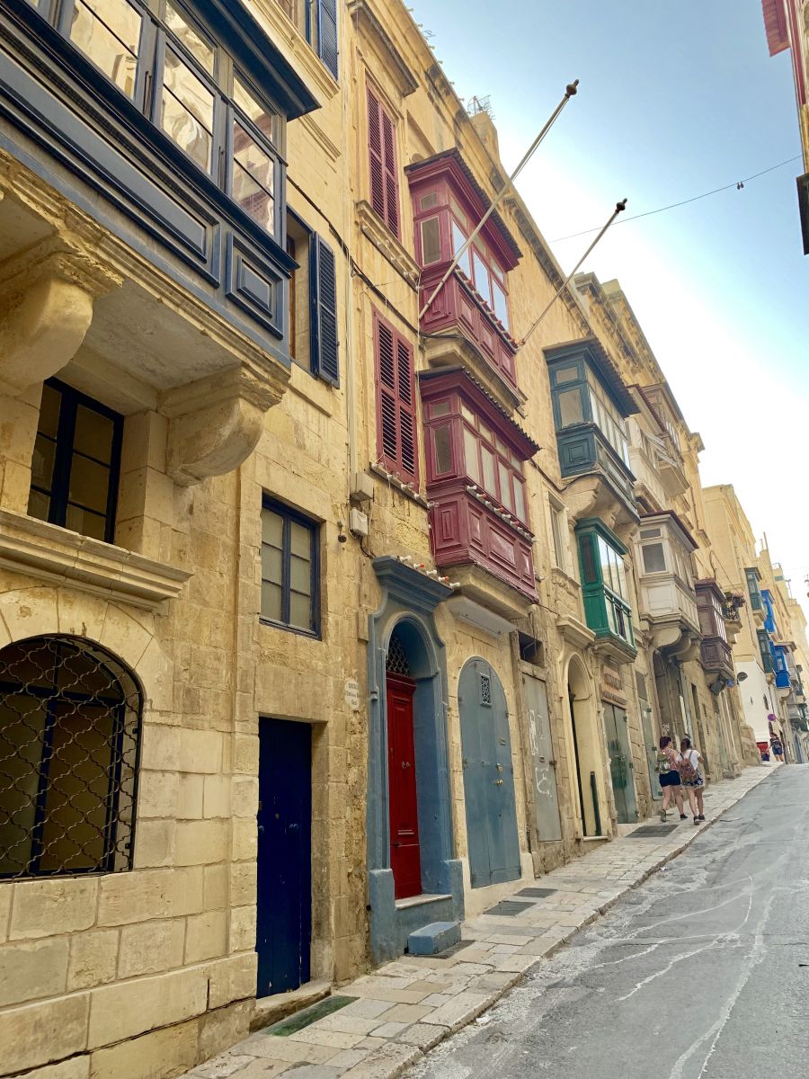 Streets in Valletta