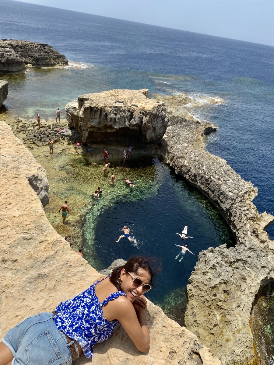 The mysterious Blue Hole – my favorite in Malta
