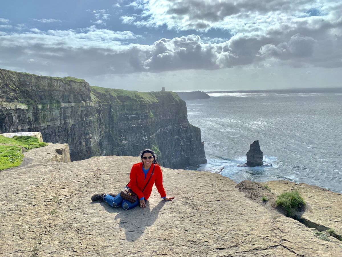 The majestic Cliffs of Moher