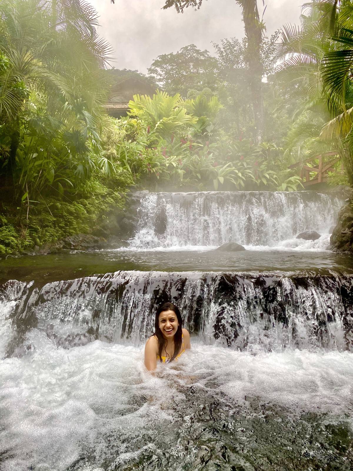 Tabacon resort has the best hot springs