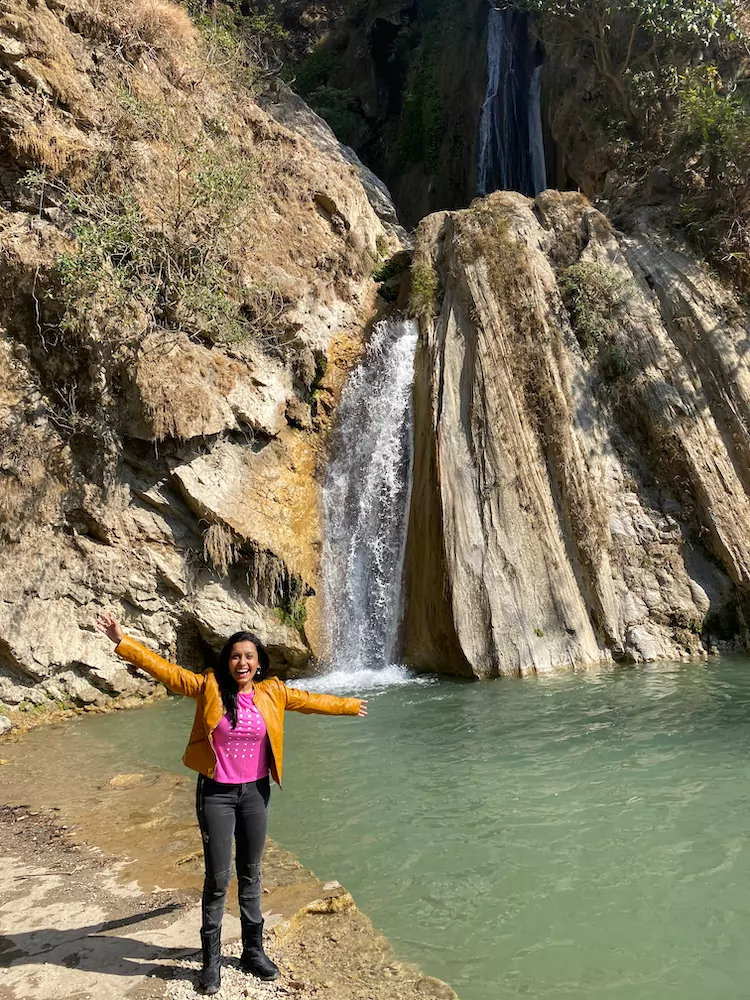 One of my favourite waterfalls in Rishikesh