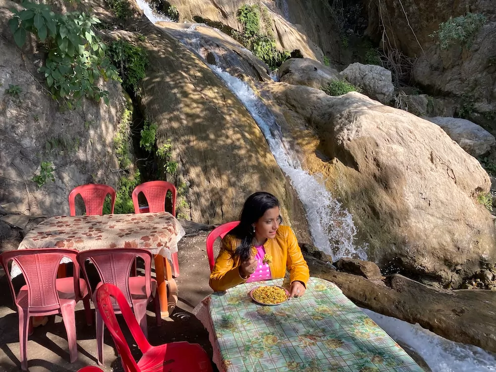 One of my favourite waterfalls in Rishikesh