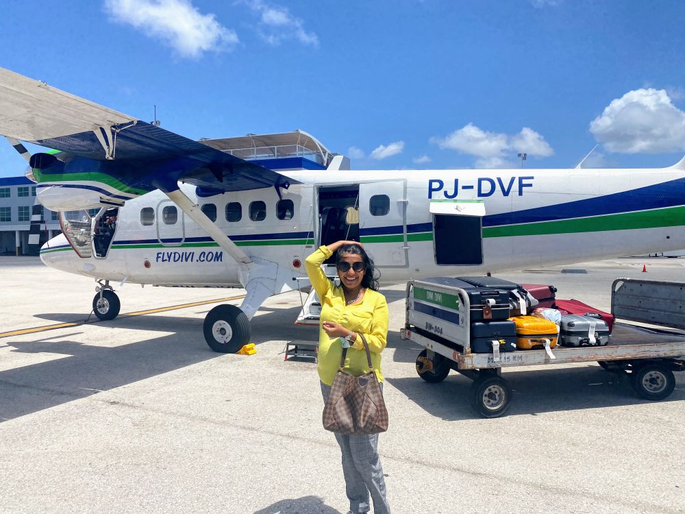 Flew the popular Divi Divi Air from Aruba to Curacao