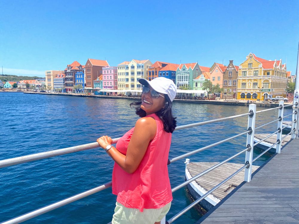 The image of Curacao thats on every Postcard