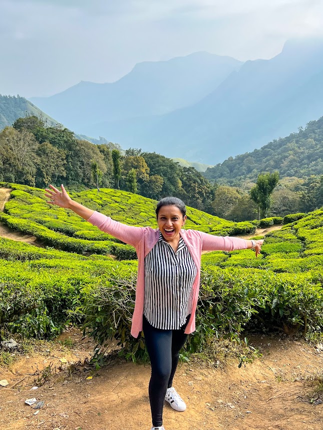 Tea plantations in Munnar