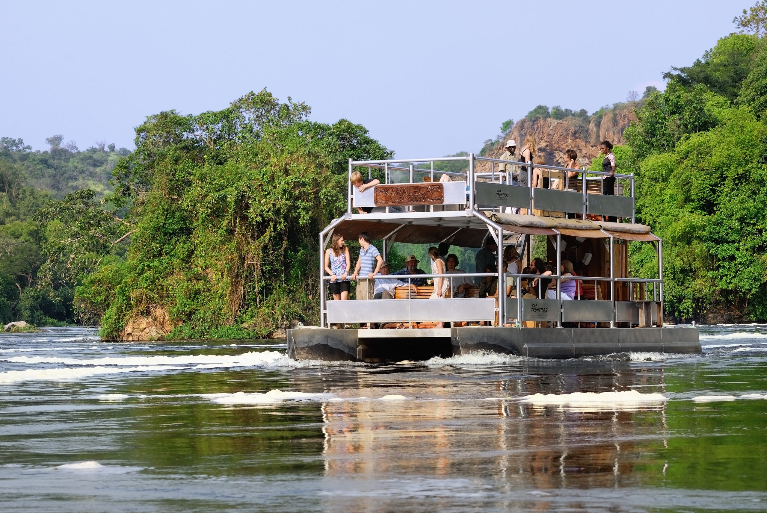 Boating in Murchison Falls National Park